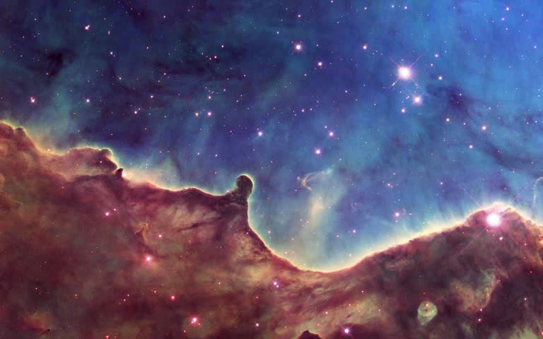 天空中有一个大星阵,上面有很多星星